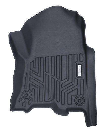 Acoustic 3D Moulded Floor Mats Front set fit ASV Converted RAM DT 1500 Crew Cab Front Mats