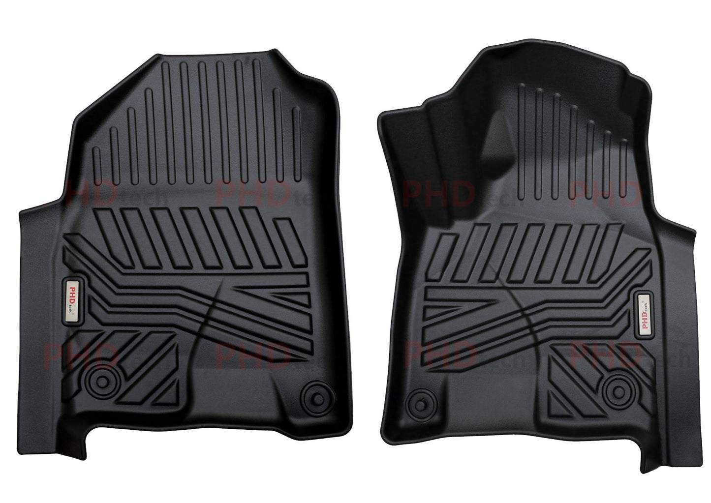 3D Moulded Floor mats Front Set Fit ASV Convert RAM DS 1500/2500/3500 Front Mats