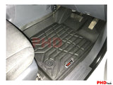 3D Moulded Floor Mats Liner fit BT50 Dual Cab BT50 2011-2020--Front Mats