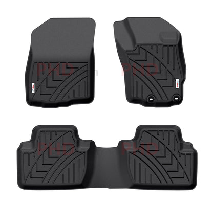Moulded Car Floor Mats fit MITSUBISHI Outlander 2012-Jun 2021 1st & 2nd Row Mats