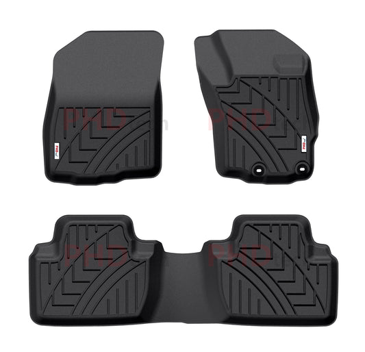 Moulded Car Floor Mats fit MITSUBISHI Outlander 2012-Jun 2021 1st & 2nd Row Mats