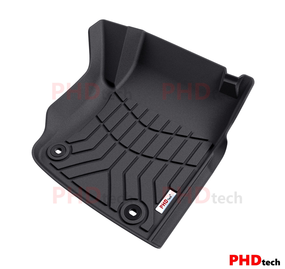 TOYOTA LANDCRUISER 79 SERIES 2012-2023 LAND CRUISER Front Row 3D MOULDED CAR FLOOR MATS