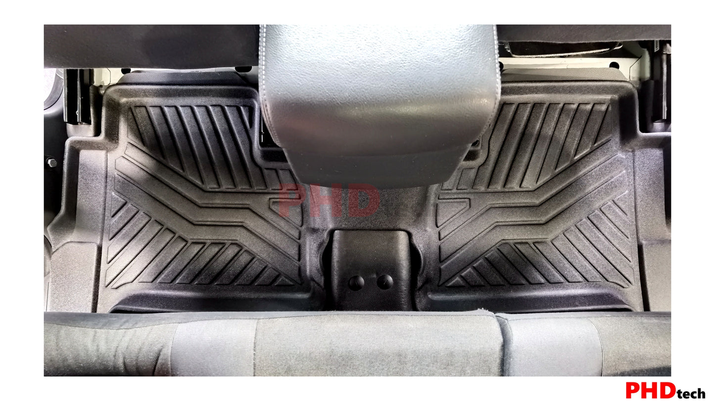 3D Moulded TPE Car Floor Mats fit VW Volkswagen AMAROK 2011- Jun. 2023