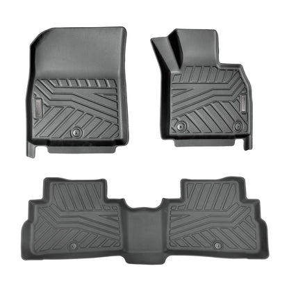 3D Moulded Car Floor Mats fit Hyundai Palisade 2020~Jul.2025  2 Row Set