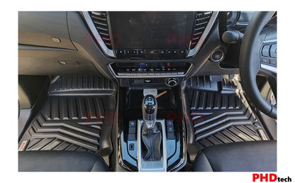 ISUZU MUX MU-X MY21+ 2021~ONWARD 3D MOULDED CAR FLOOR MATS  All New  Front Row Mats ONLY
