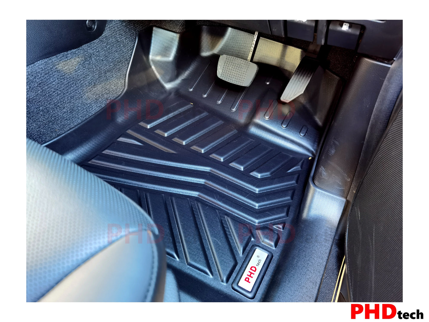 3D Moulded Car Floor Mats Mazda BT-50 Dual Cab MY21+ Aug. 2020~Onwards Full Set BT50