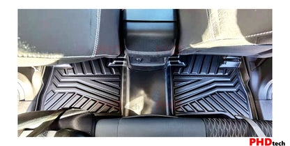 LDV T60  2017~2021 Trailrider Max 3D Moulded Car Floor Mats Full Set (W/ Driver Footrest)
