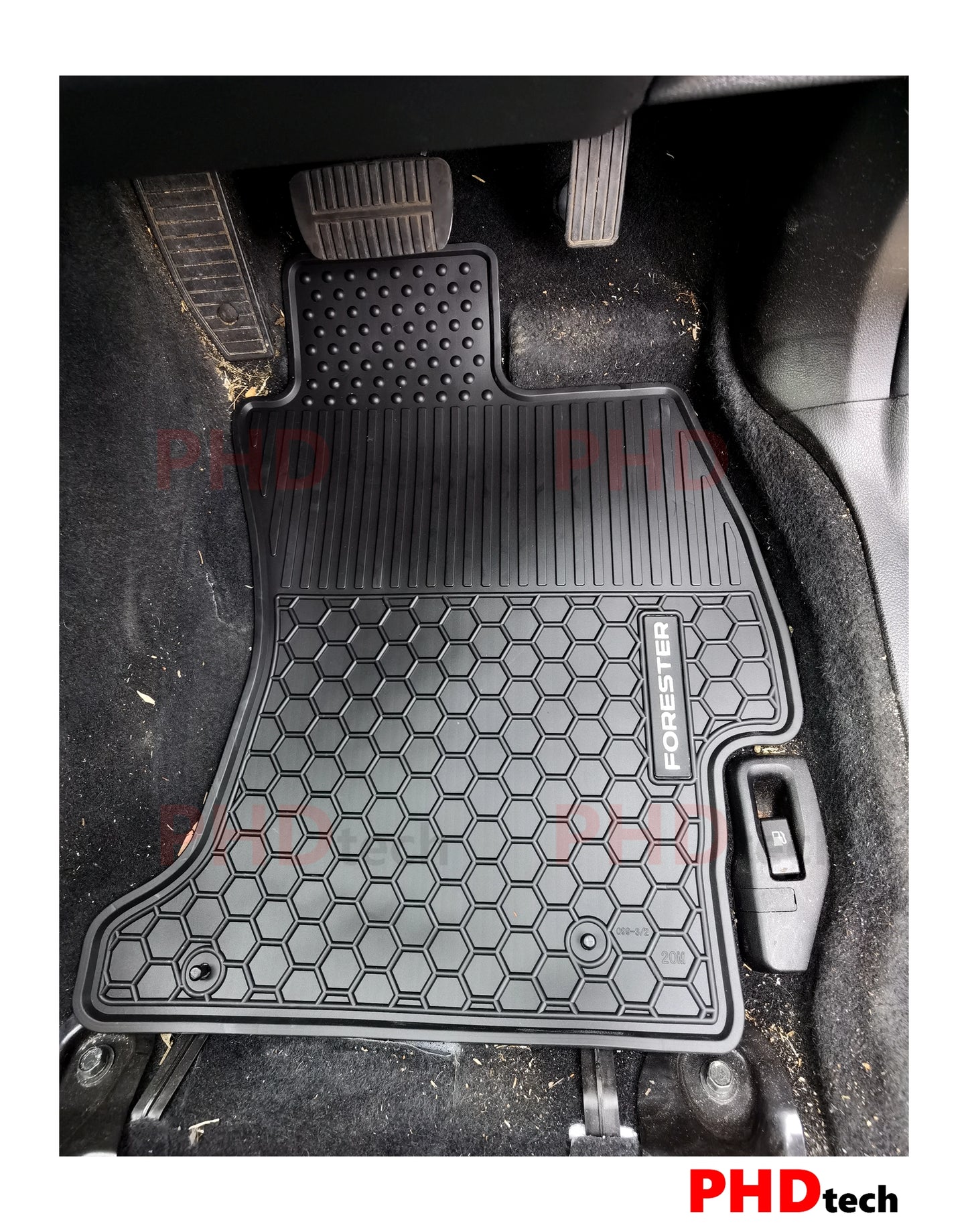 Premium Quality All Weather Rubber Car Floor Mats for Subaru Forester S4 SJ 2013-2018