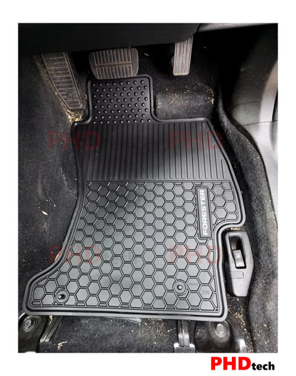 Premium Quality All Weather Rubber Car Floor Mats for Subaru Forester S4 SJ 2013-2018