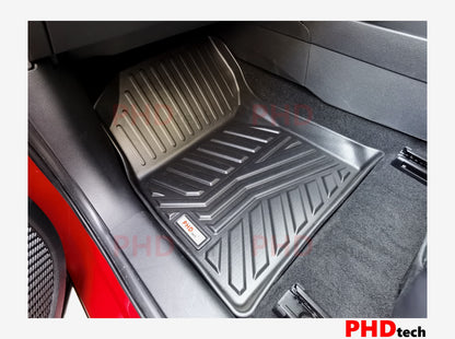 MITSUBISHI Outlander Jul 2021-Onward 3D Moulded Car Floor Mats 1st & 2nd Row Mats