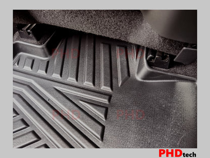 3D Moulded Car Floor Mats fit Land Rover Discovery 5 2017-Onward 1st & 2nd row D5
