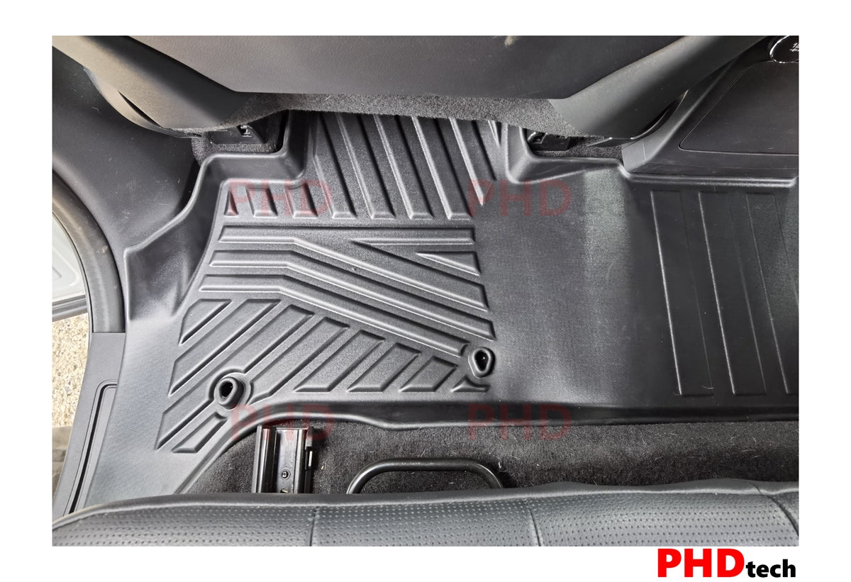 3D Moulded Car Floor Mats fit Land Rover Discovery 5 2017-Onward 1st & 2nd row D5