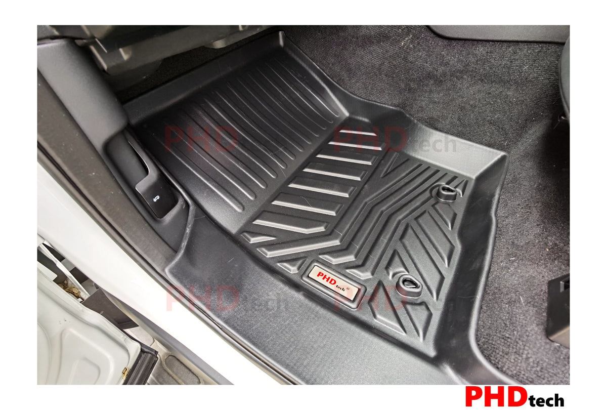 3D Moulded Car Floor Mats fit Land Rover Discovery 5 Discovery5 2017-Onward 1st, 2nd & 3rd row LandRover D5 Mats