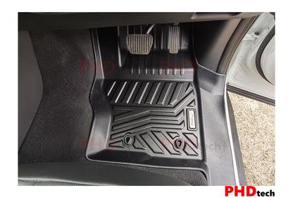 3D Moulded Car Floor Mats fit Land Rover Discovery 5 Discovery5 2017-Onward 1st, 2nd & 3rd row LandRover D5 Mats