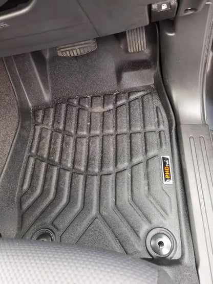 3D MOULDED CAR FLOOR MATS Mitsubishi Triton Club Cab MQ/MR 2015-2023