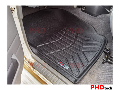 3D Moulded Car Floor Mats Toyota Landcruiser 76 Series 2009-2023 GXL Land Cruiser
