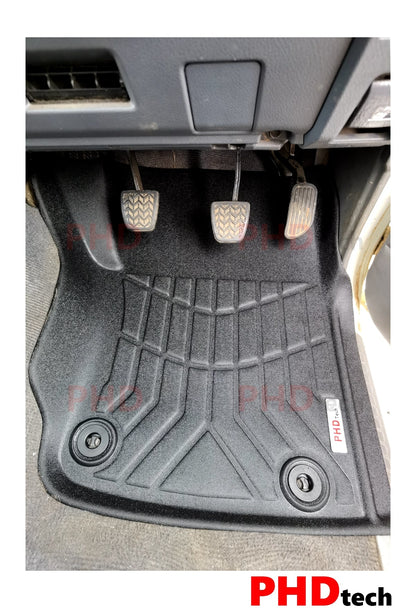 TOYOTA LANDCRUISER 79 SERIES 2012-2023 LAND CRUISER Front Row 3D MOULDED CAR FLOOR MATS