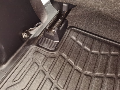 3D Moulded TPE All Weather Floor Mats Liners Fit TOYOTA HILUX Dual Cab 2015~Onward Auto Only