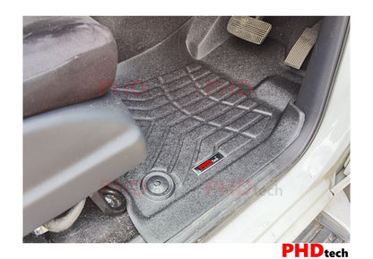3D Moulded Car Floor Mats for NISSAN Navara NP300 D23 2018~2024 Series 3 & 4