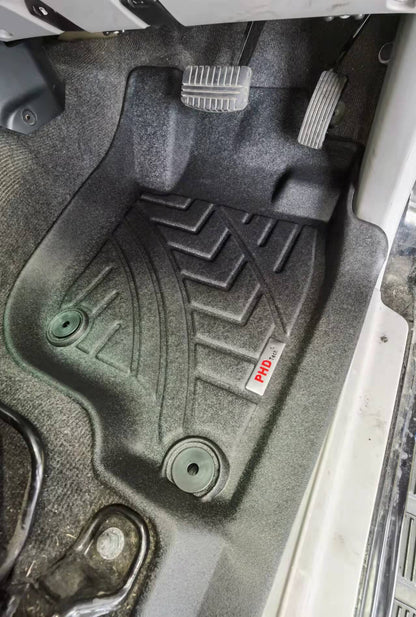 3D Moulded TPE Car Floor Mats fit Mitsubishi Pajero Sport 2015-Onward