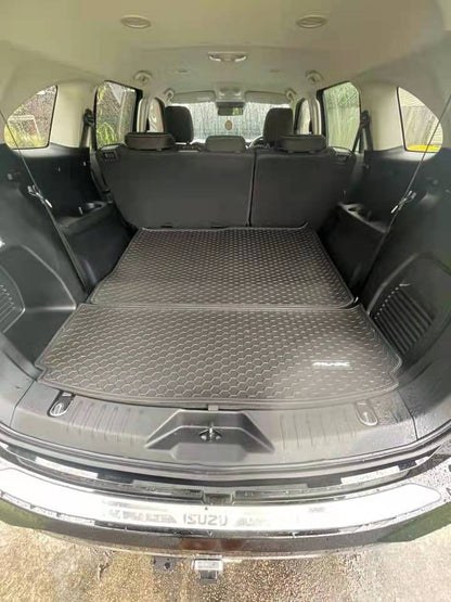 ISUZU MU-X MUX MY21~Onward All Weather Rubber Car Boot Liner Trunk Mats