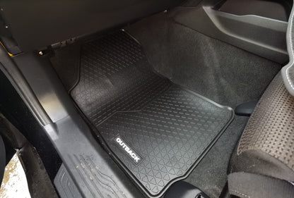 All Weather Rubber Car Floor Mats fit All-New Subaru Outback Gen6 May 2020~Apr. 2026