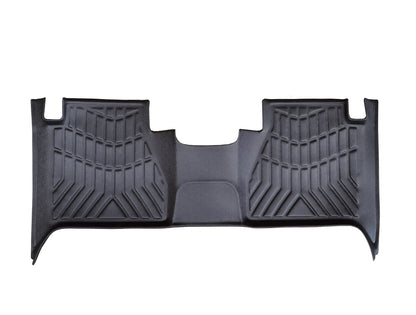 NISSAN Navara NP300 D23 2018~2024 Series 3,4&5 3D Moulded Car Floor Mats NO Rear Hump Cup Holder