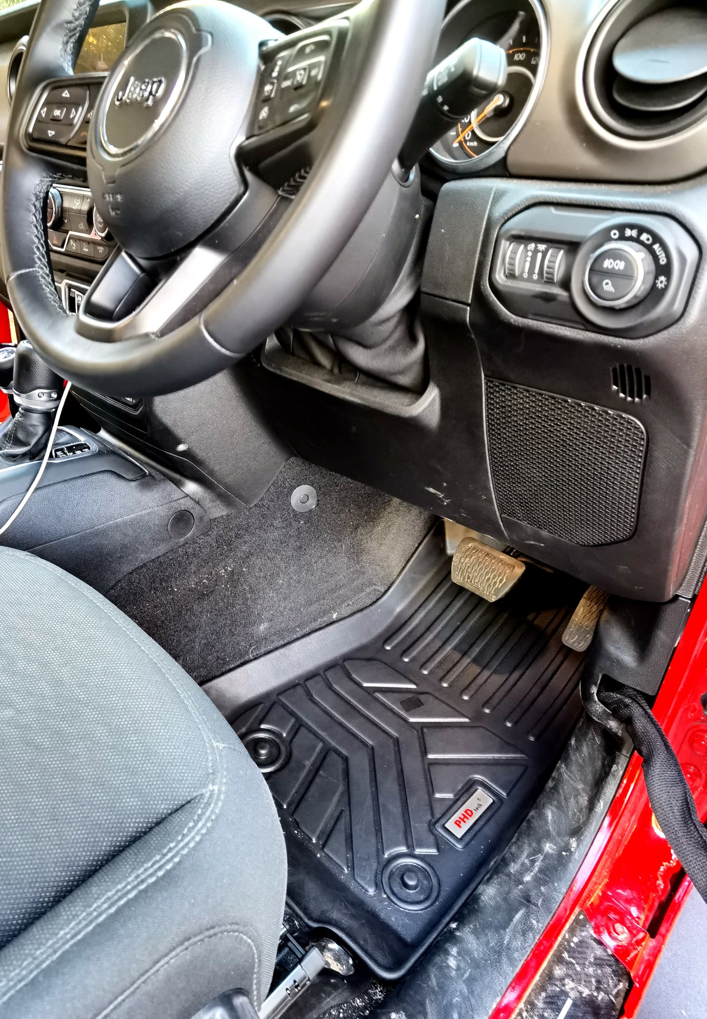 3D Moulded TPE Car Floor Mats fit Jeep Gladiator 2020~Onwards