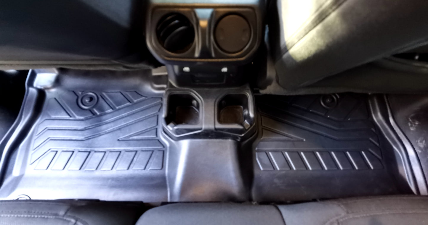 3D Moulded TPE Car Floor Mats fit Jeep Gladiator 2020~Onwards