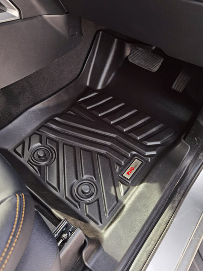 3D Moulded Car Floor Mats fit Next-Gen VW Amarok Dual Cab May. 2023~Onwards