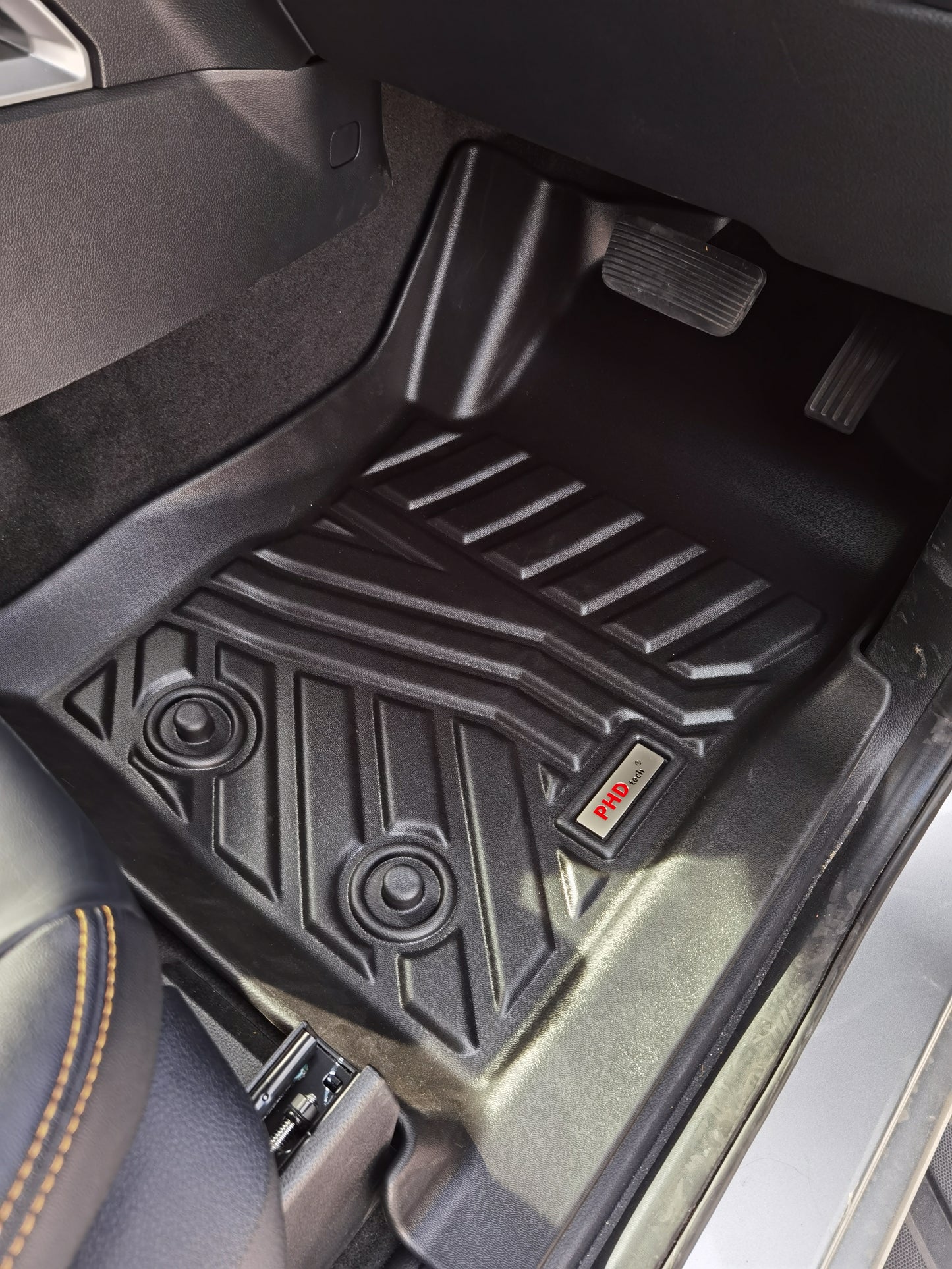 3D Moulded TPE Car Floor Mats fit Next-Gen Ford Everest Sep. 2022~Onwards 3-Row