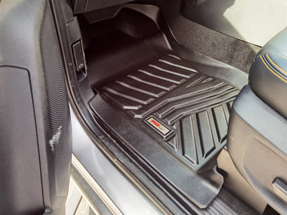 3D Moulded TPE Car Floor Mats fit Next-Gen Ford Everest Sep. 2022~Onwards 3-Row