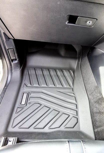 Acoustic 3D Moulded Car Floor Mats Front Mats fit all-New Ford Ranger Jul. 2022~Onwards XL XLS XLT Sport Wildtrak Raptor Front Mats