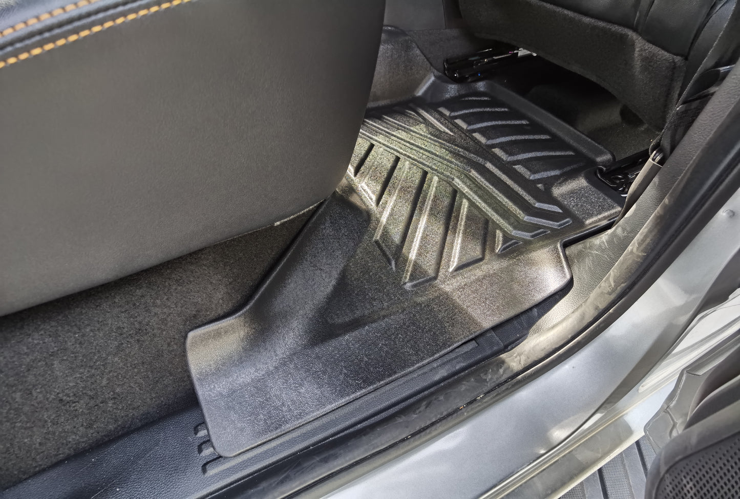 3D Moulded Car Floor Mats fit Ford Ranger Dual Cab Jul. 2022~Onwards XL XLS XLT Sport Wildtrak Raptor