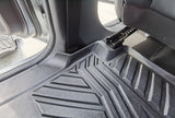 Acoustic 3D Moulded Car Floor Mats fit Ford Ranger Dual Cab Jul. 2022~Onwards XL XLS XLT Sport Wildtrak Raptor