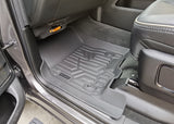 Acoustic 3D Moulded Floor Mats Front set fit ASV Converted RAM DT 1500 Crew Cab Front Mats