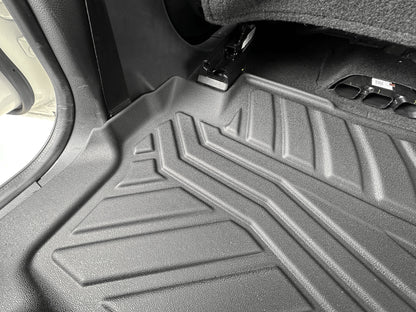 Acoustic 3D Moulded TPE Car Floor Mats fit Ford Everest Sep. 2022~Onwards 3-Rows