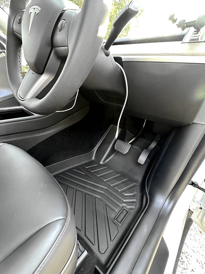 3D MOULDED CAR FLOOR MATS FIT Tesla Model Y ModelY 2022~Onwards