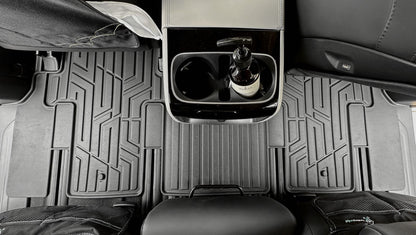 3D Moulded Car Floor Mats fit KIA Carnival KA4 2020~Onward 1st 2nd & 3rd row mats (NOT for Hybrid）