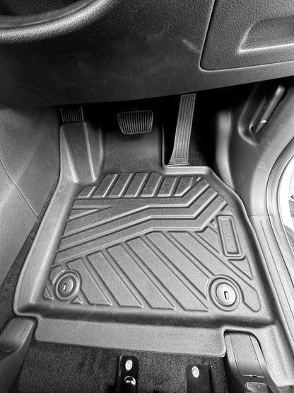 3D Moulded Car Floor Mats fit Hyundai Palisade 2020~Jul. 2025 3 Row Set