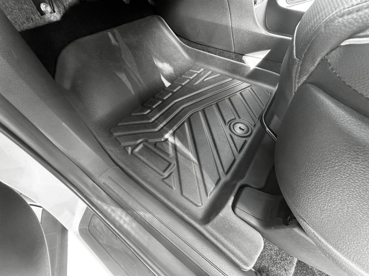 3D Moulded Car Floor Mats fit Hyundai Palisade 2020~Jul.2025  2 Row Set