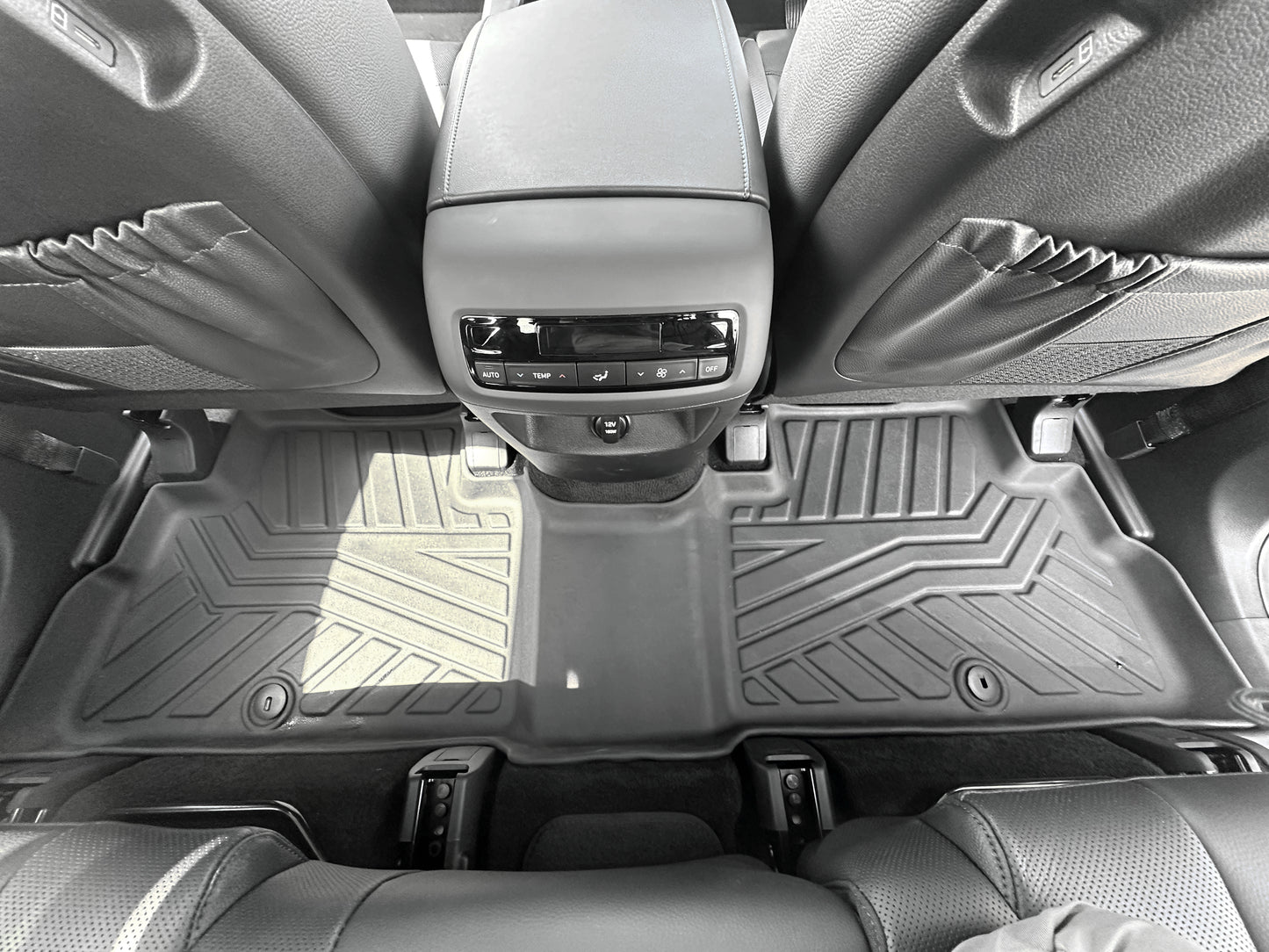 3D Moulded Car Floor Mats fit Hyundai Palisade 2020~Jul.2025  2 Row Set