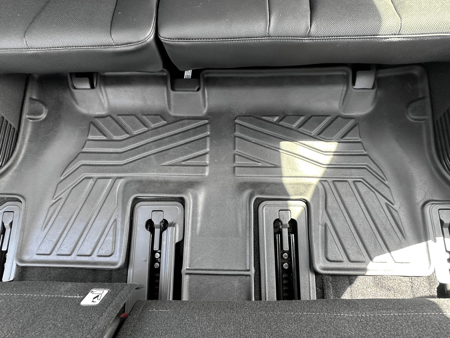 3D Moulded Car Floor Mats fit Hyundai Palisade 2020~Jul. 2025 3 Row Set