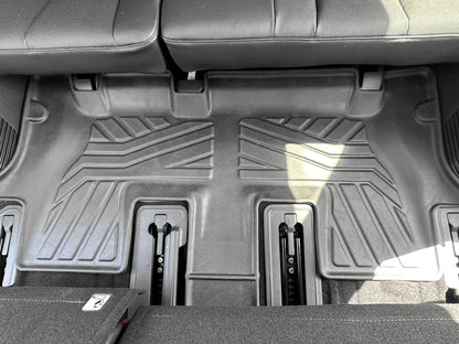 3D Moulded Car Floor Mats fit Hyundai Palisade 2020~Jul. 2025 3 Row Set
