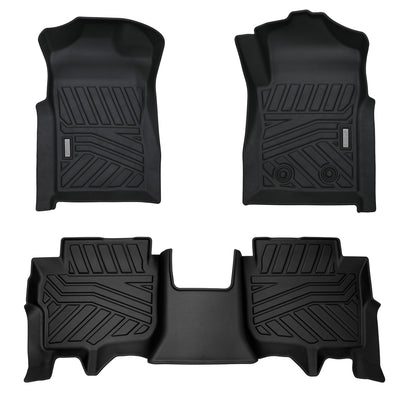 Acoustic 3D Moulded TPE Car Floor Mats fit All-New Ford Everest Sep. 2022~Onwards 2-Row
