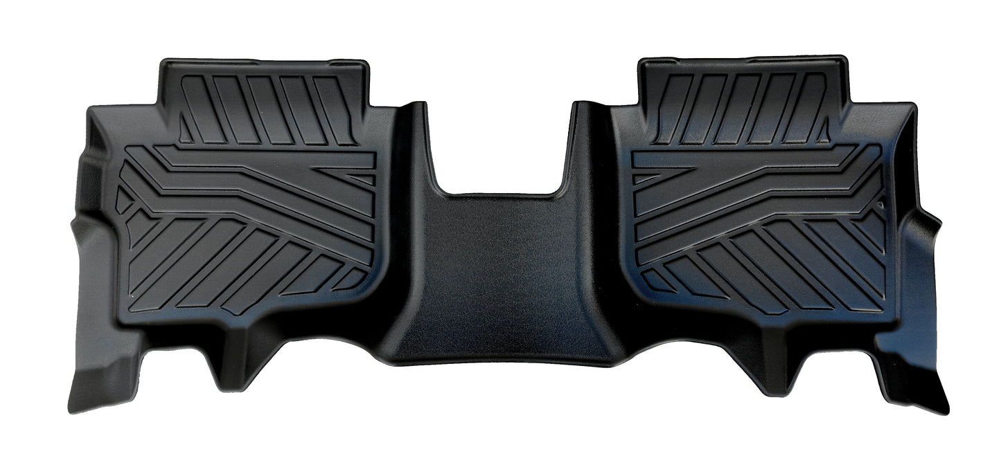 3D Moulded TPE Car Floor Mats fit All-New Ford Everest Sep. 2022~Onwards 2-Row