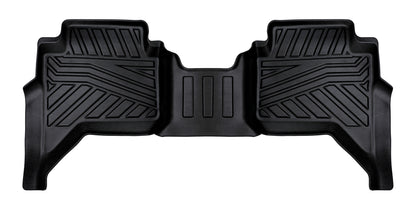 3D Moulded Car Floor Mats fit Ford Ranger Dual Cab Jul. 2022~Onwards XL XLS XLT Sport Wildtrak Raptor