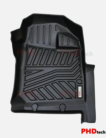 3D Moulded Car Floor Mats Fit MUX MU-X MY21+ 2021~Onward 3-Rows Full Set