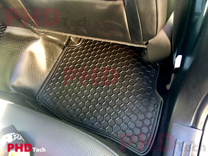 Mazda CX-9 CX9 2017-onwards Premium Quality All Weather Rubber Car Floor Mats 3 rows 9 pieces