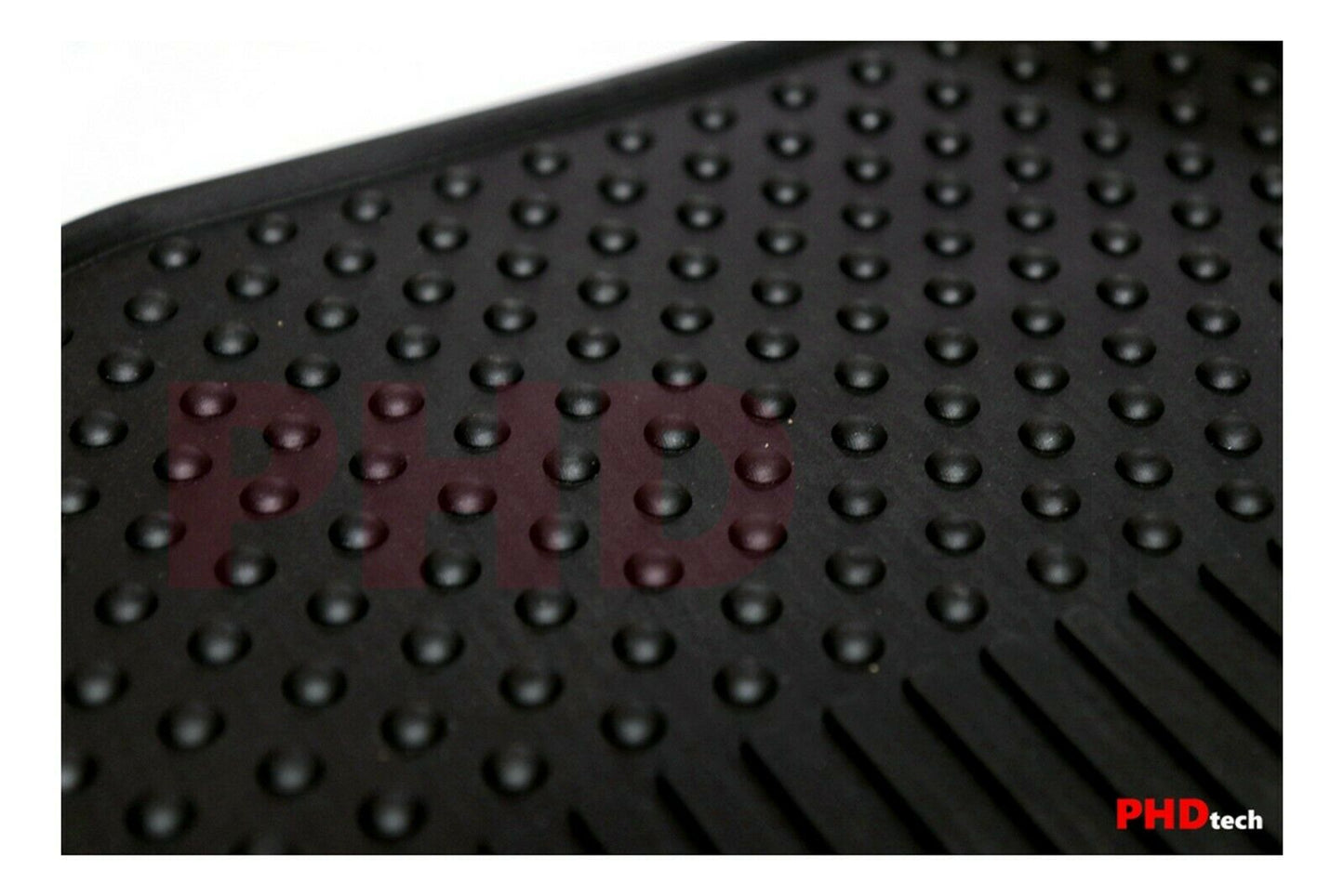 All Weather Rubber Car Floor Mats fit MITSUBISHI Triton MN/ML Dual Cab 1st & 2nd Row